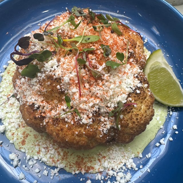 Cauliflower Esquite.