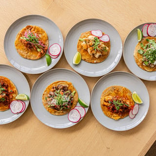 2 Signature Tacos (Flour) Plate