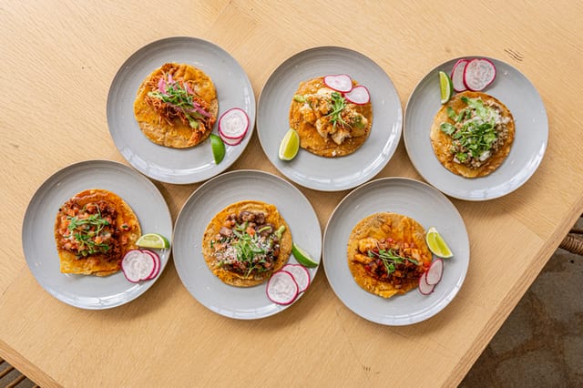 2 Signature Tacos (Flour) Plate