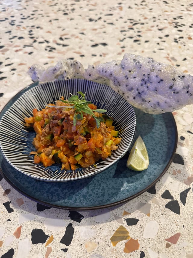 El Guapo Yellowtail Ceviche