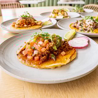 2 Signature Tacos (Corn) Plate